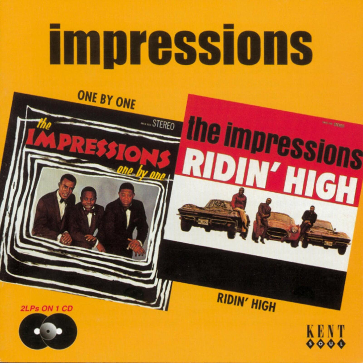 Impressions - One By One / Ridin' High - Cd