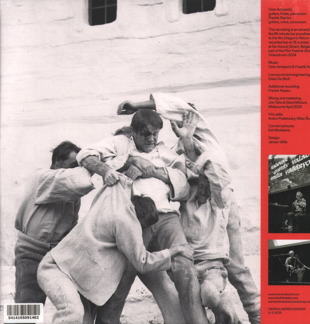 Oren Ambarchi & Fredrik Rasten - Dragon's Return - Lp