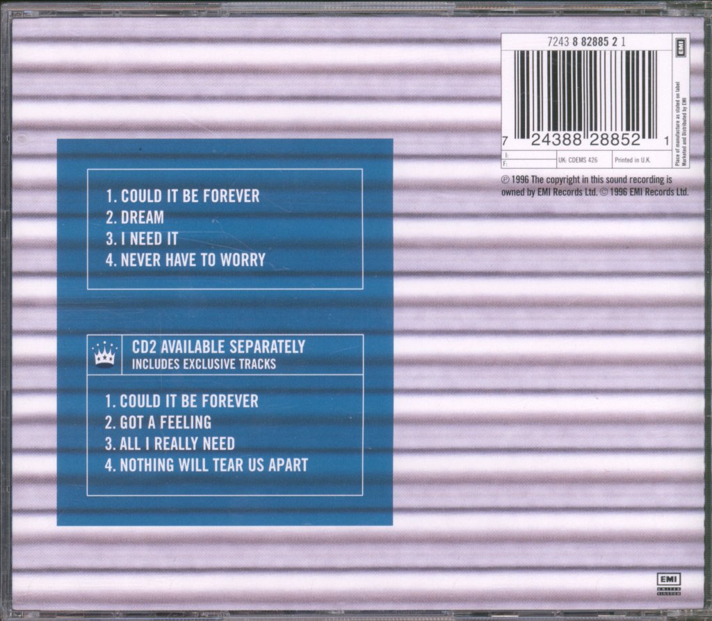 Gemini (Synth Pop) - Could It Be Forever - Double Cd