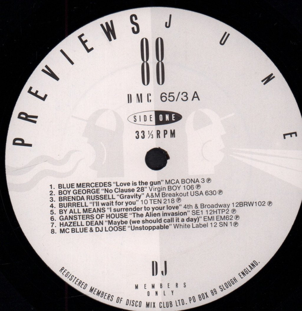 Various Artists - Dmc Previews June 88 - Lp
