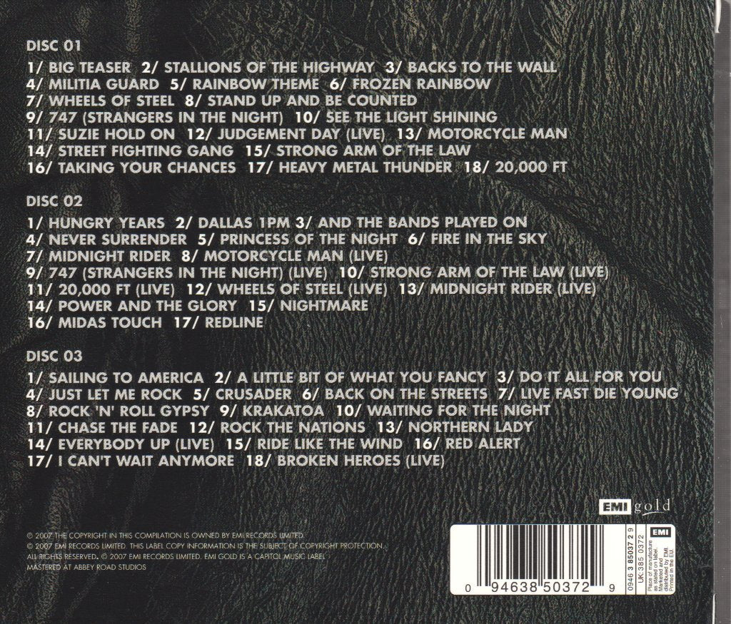Saxon - Very Best Of: 1979 - 1988 - Triple Cd