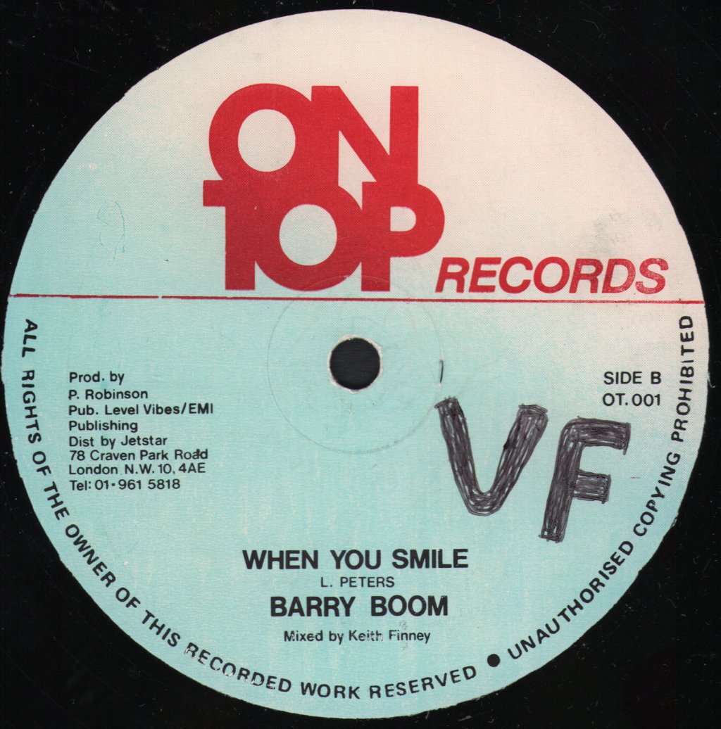 Barry Boom - Come Follow Me - 12 Inch
