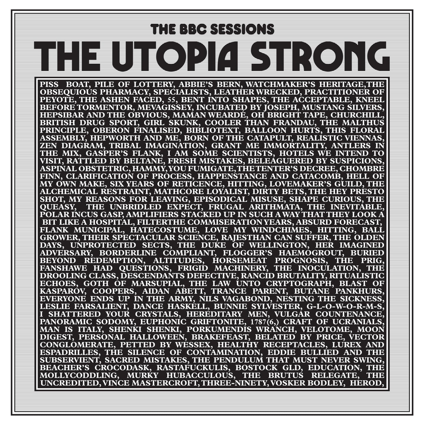 Utopia Strong - Bbc Sessions - Cd
