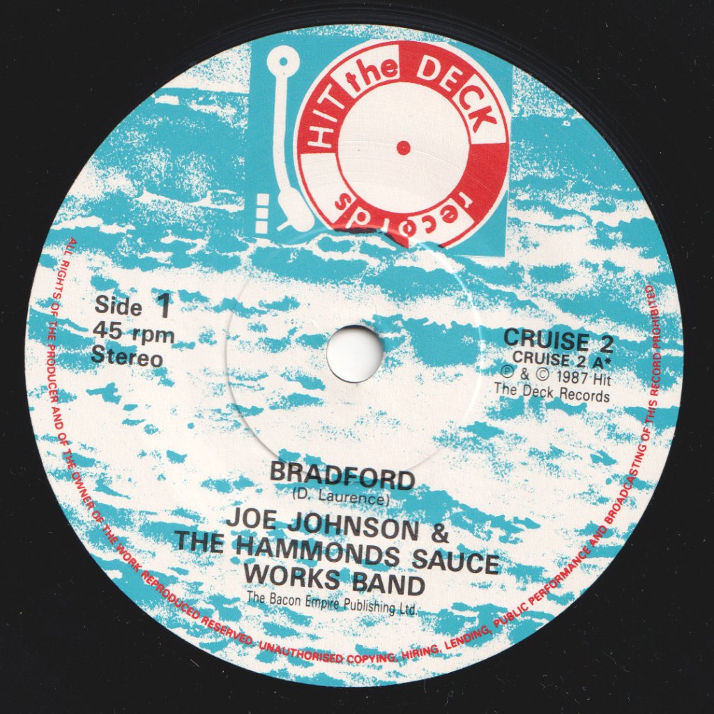 Joe Johnson And Hammonds Sauce Works Band - Bradford - 7 Inch