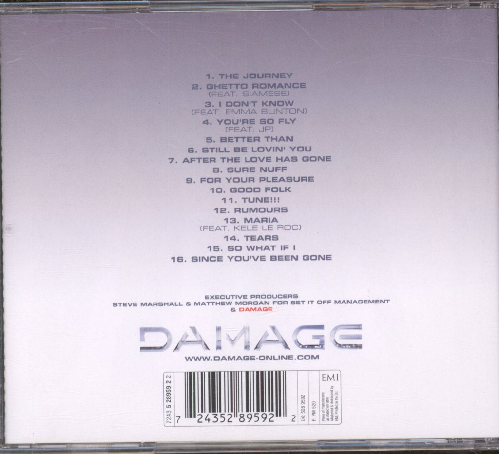 Damage (R And B/Boyband) - Since You've Been Gone - Cd