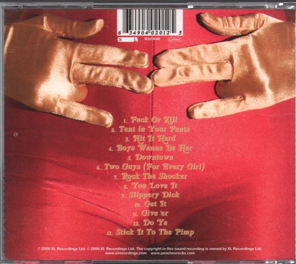 Peaches - Impeach My Bush - Cd