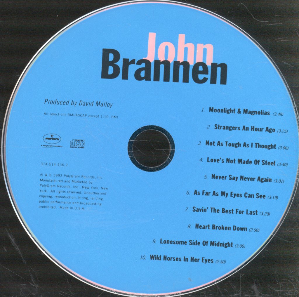 John Brannen - John Brannen - Cd