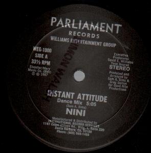 Nini - Instant Attitude - 12 Inch