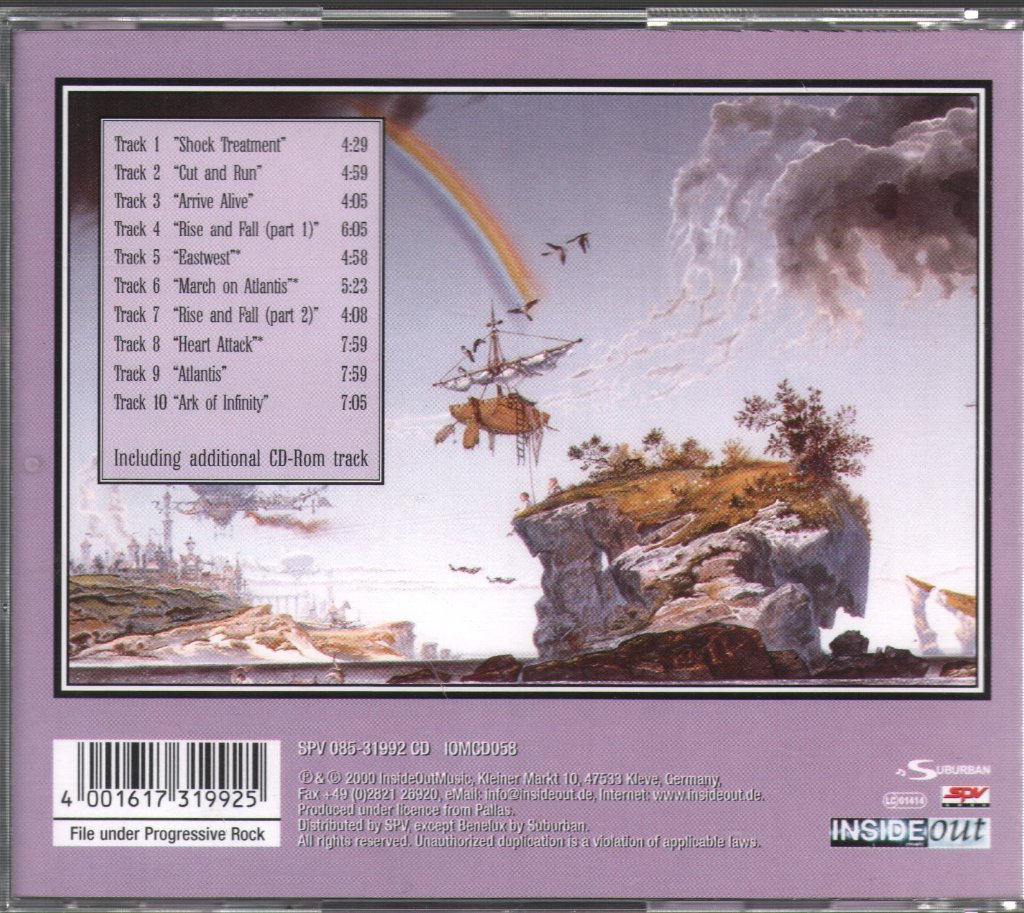 Pallas - Sentinel - Cd