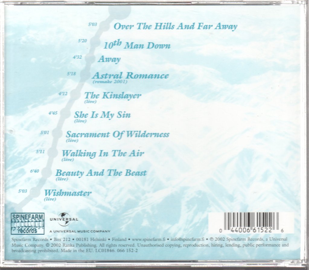 Nightwish - Over The Hills And Far Away - Cd