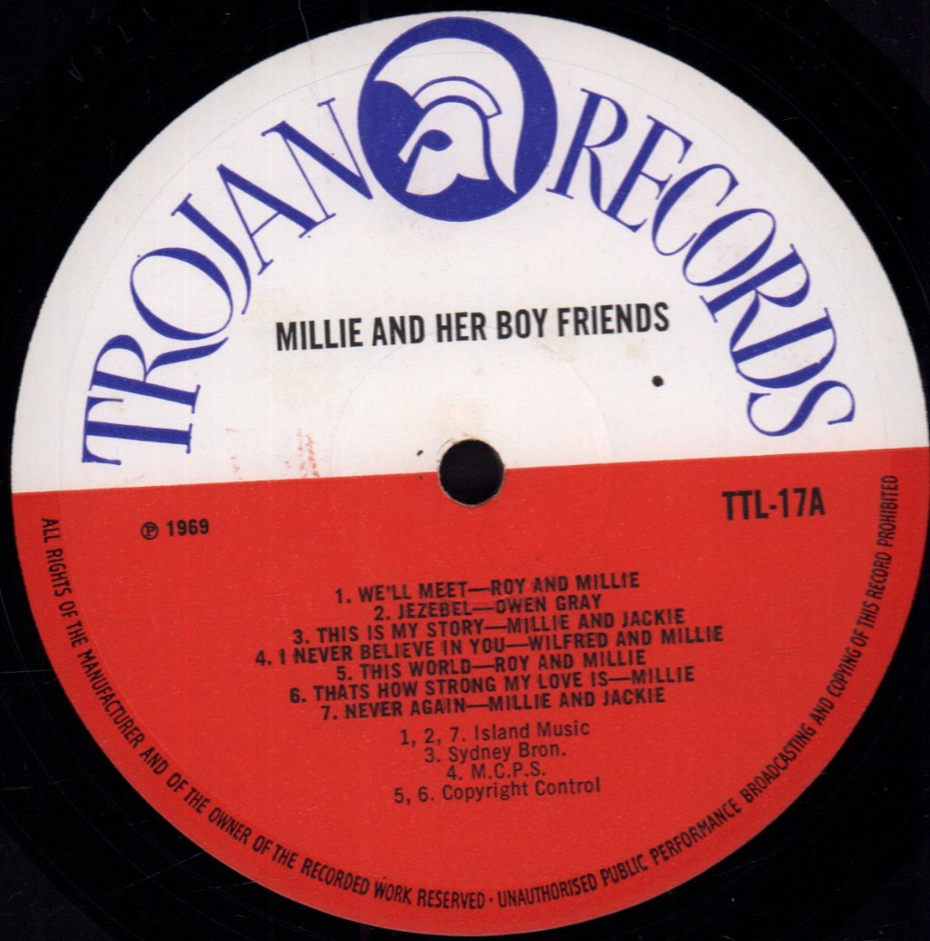 Various Artists - Millie And Her Boyfriends - Lp