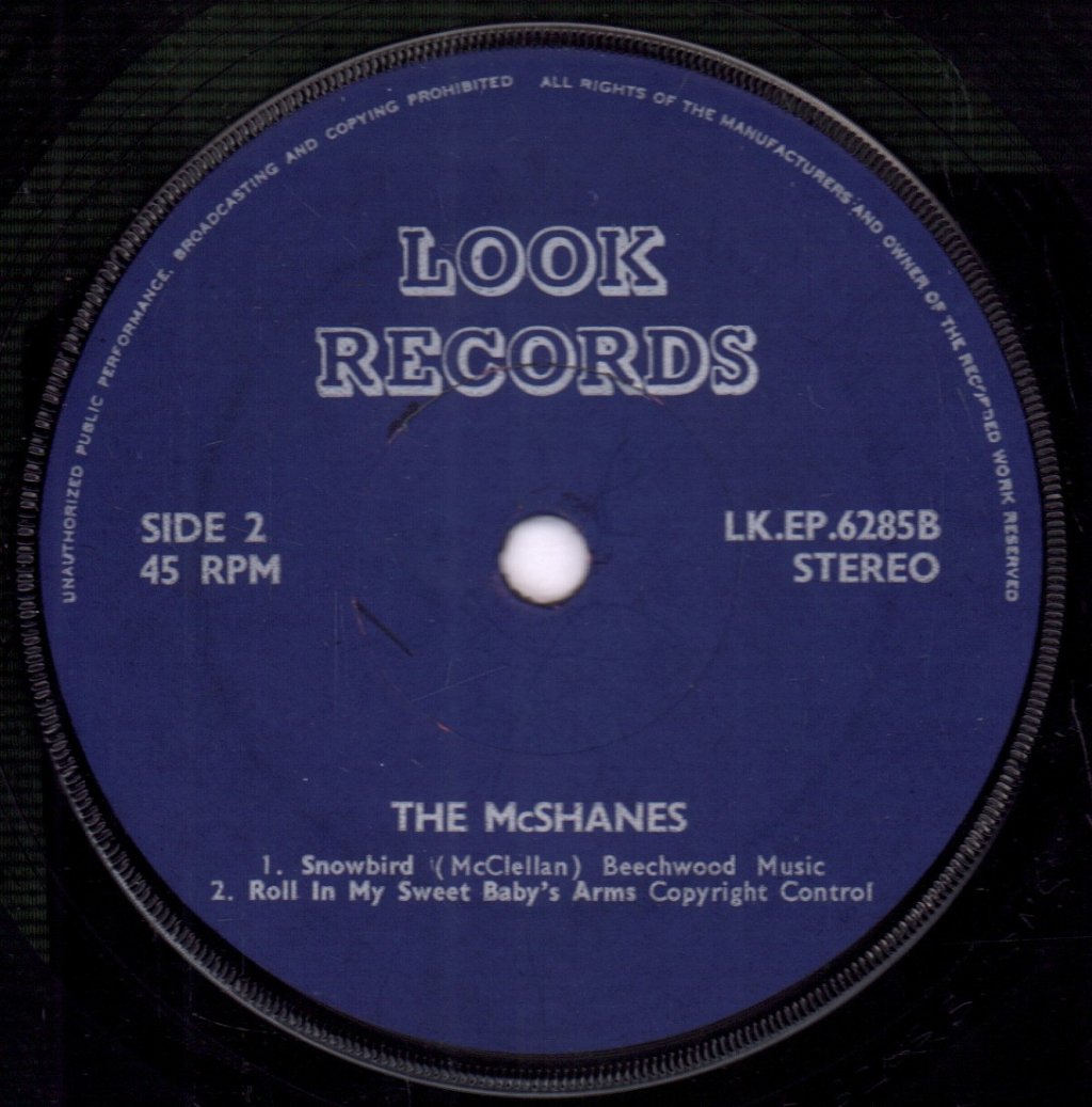 McShanes - stony mountain west virginia - 7 Inch
