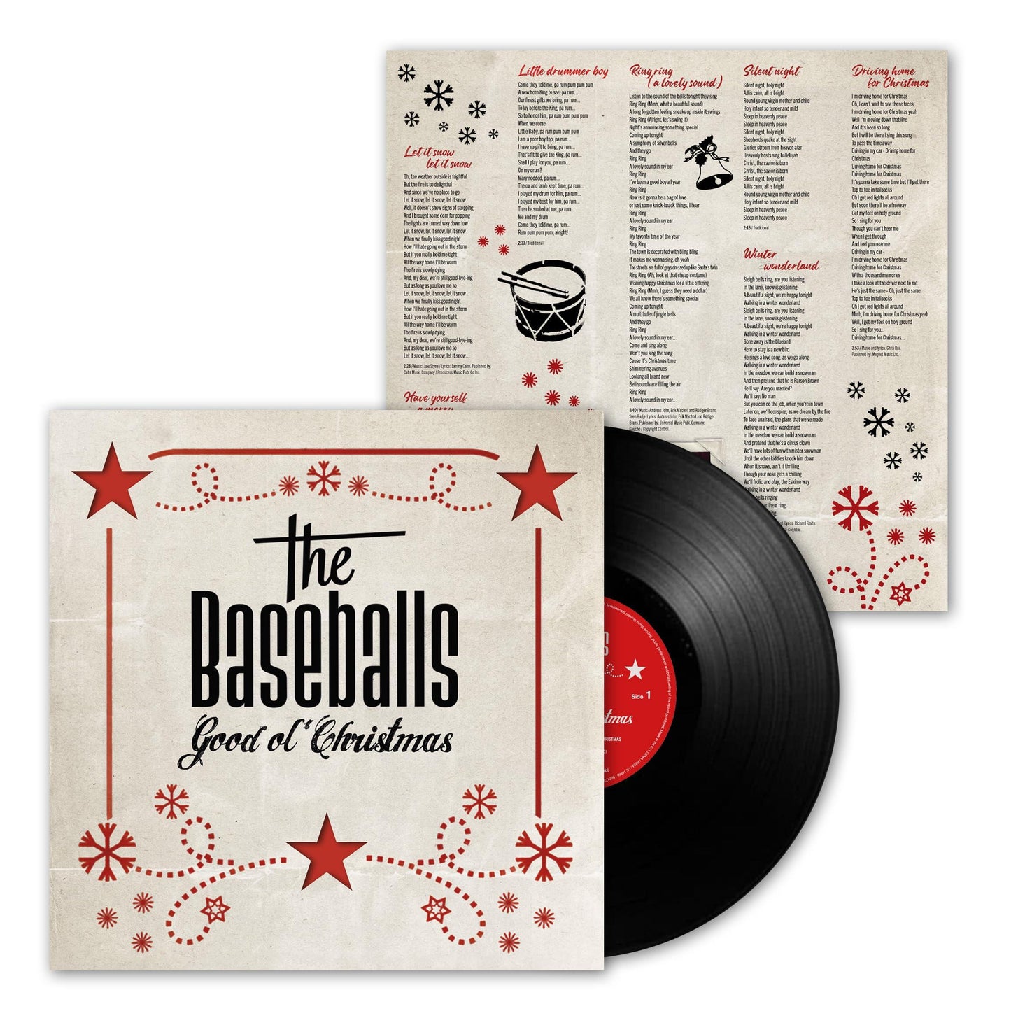 Baseballs - Good Ol' Christmas - Lp