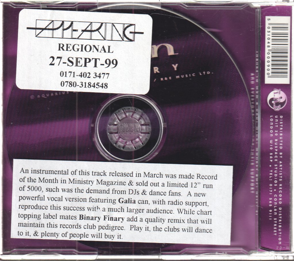Swan Feat. Galia - Memory - Cd