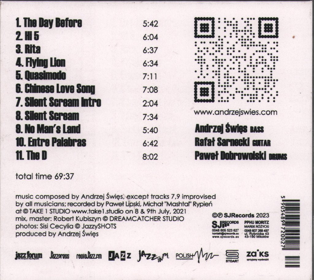 Andrzej Święs - Flying Lion - Cd