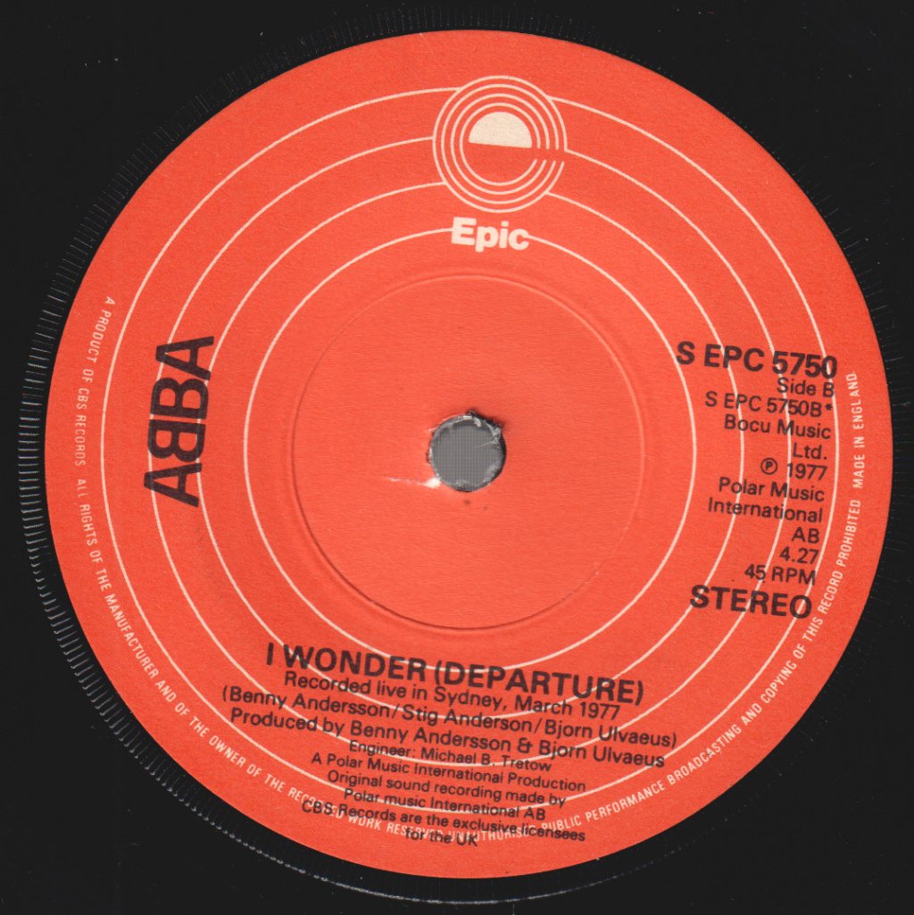 ABBA - Name Of The Game - 7 Inch