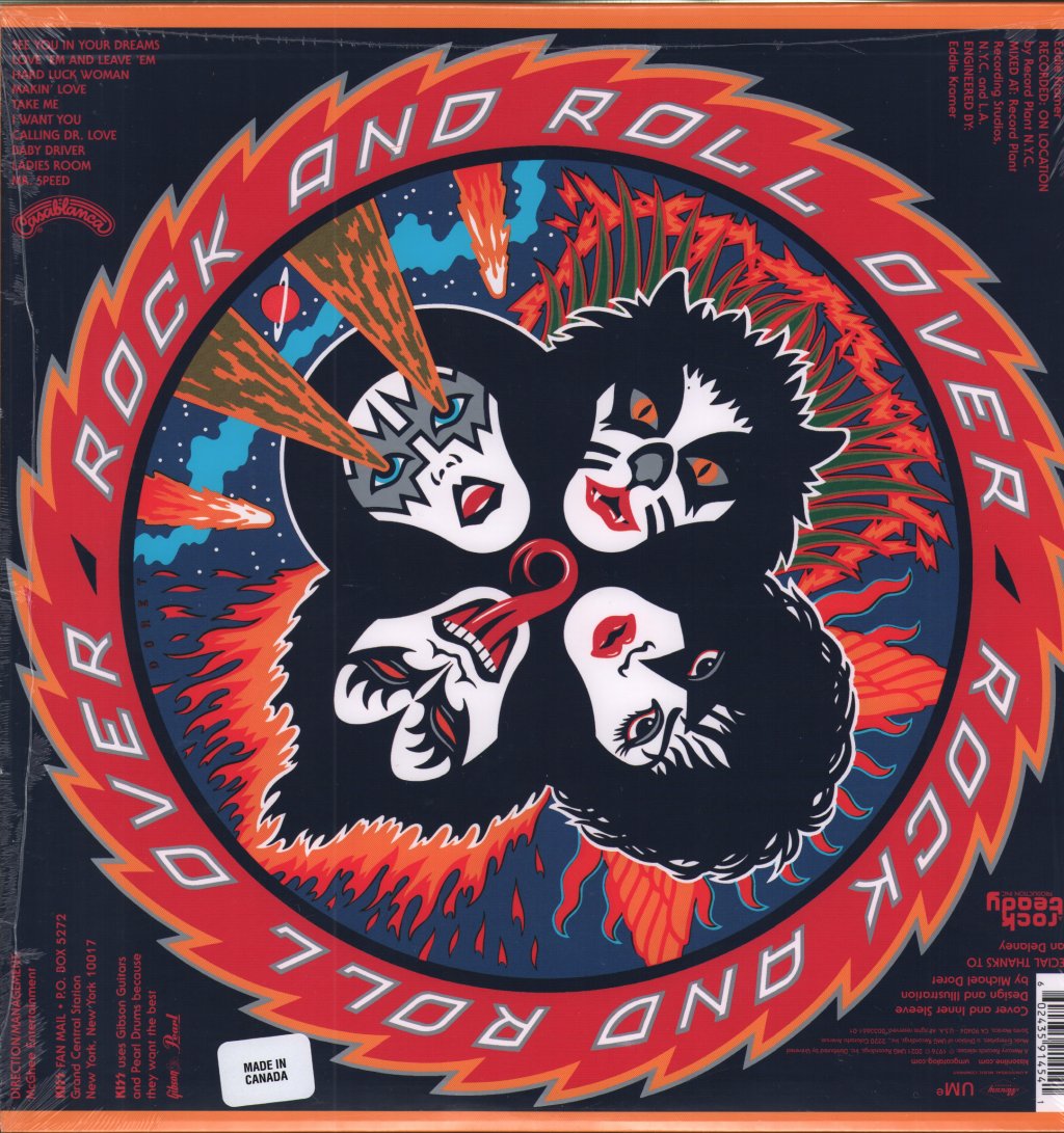 Kiss - Rock And Roll Over - Lp