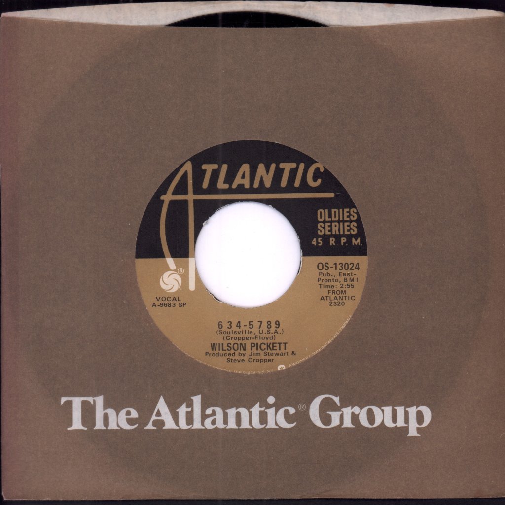 Wilson Pickett - In The Midnight Hour - 7 Inch