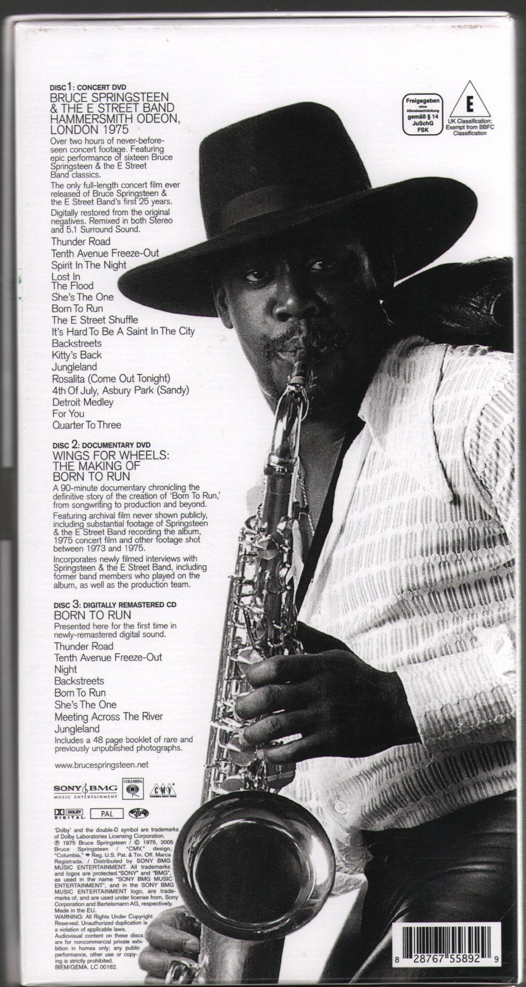 Bruce Springsteen - Born To Run - Cd Set