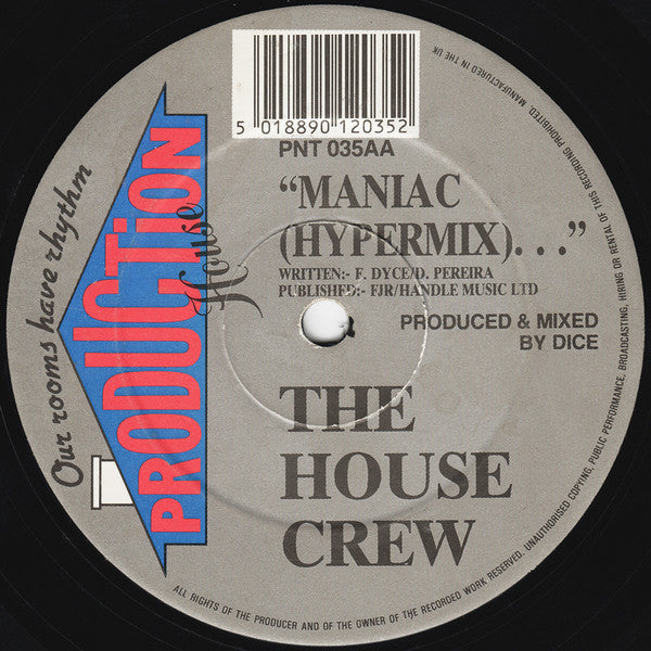 House Crew - We Are Hardcore - 12 Inch
