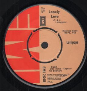 Lollipops - Lonely Love - 7 Inch