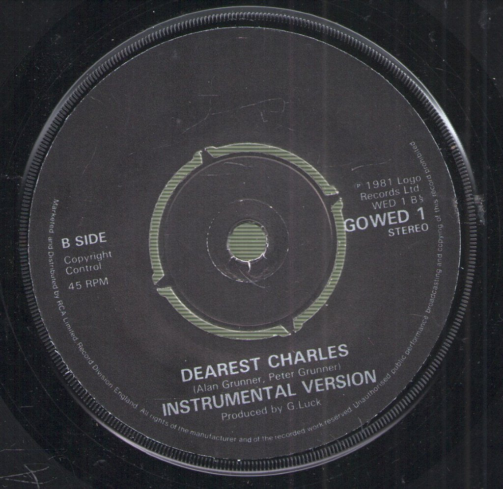 Daniel Aged 7 - Dearest Charles - 7 Inch