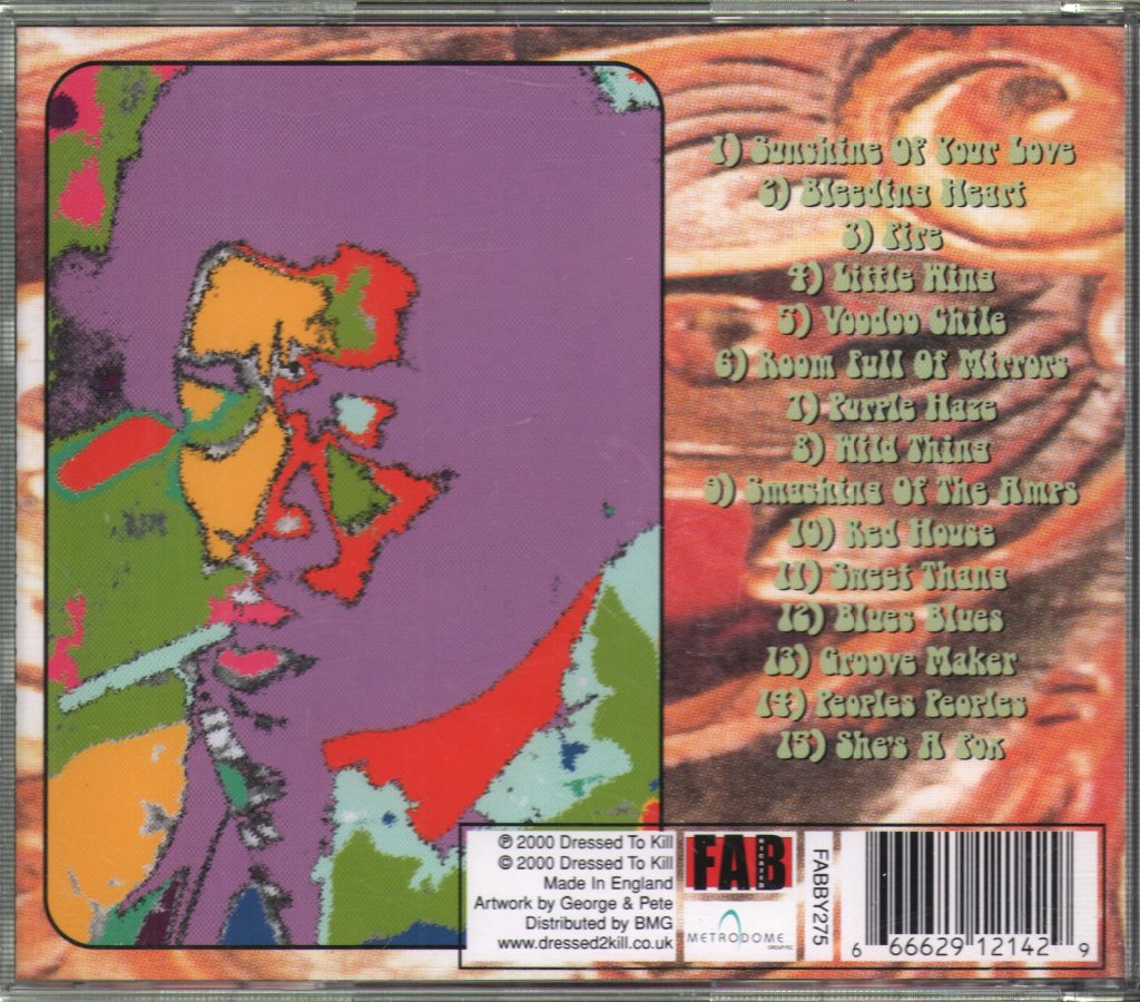 Jimi Hendrix Experience - Rare As Love - Cd