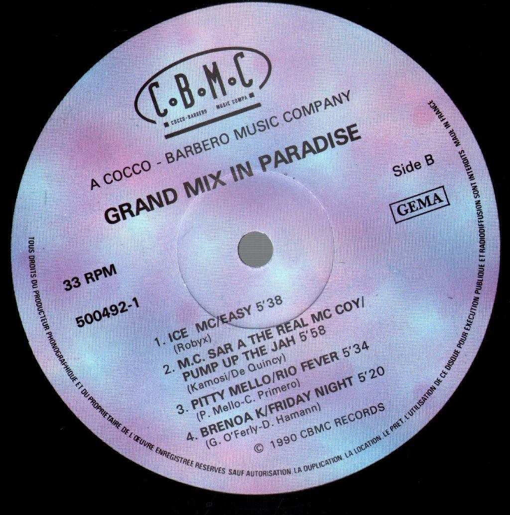 Various Artists - Grandmix In Paradise - Lp