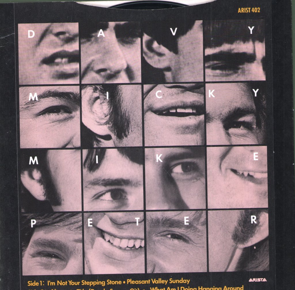 Monkees - I'm Not Your Steppin' Stone - 7 Inch