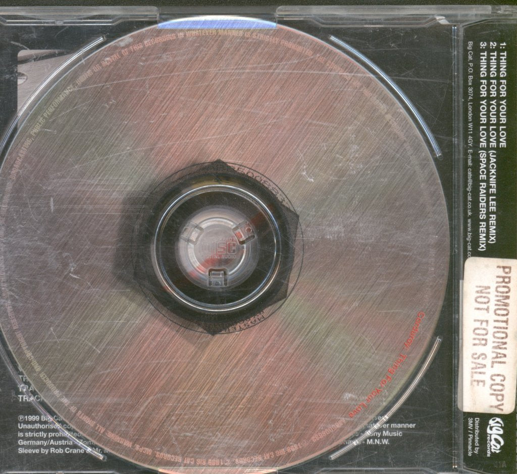 Corduroy - Thing For Your Love - Cd