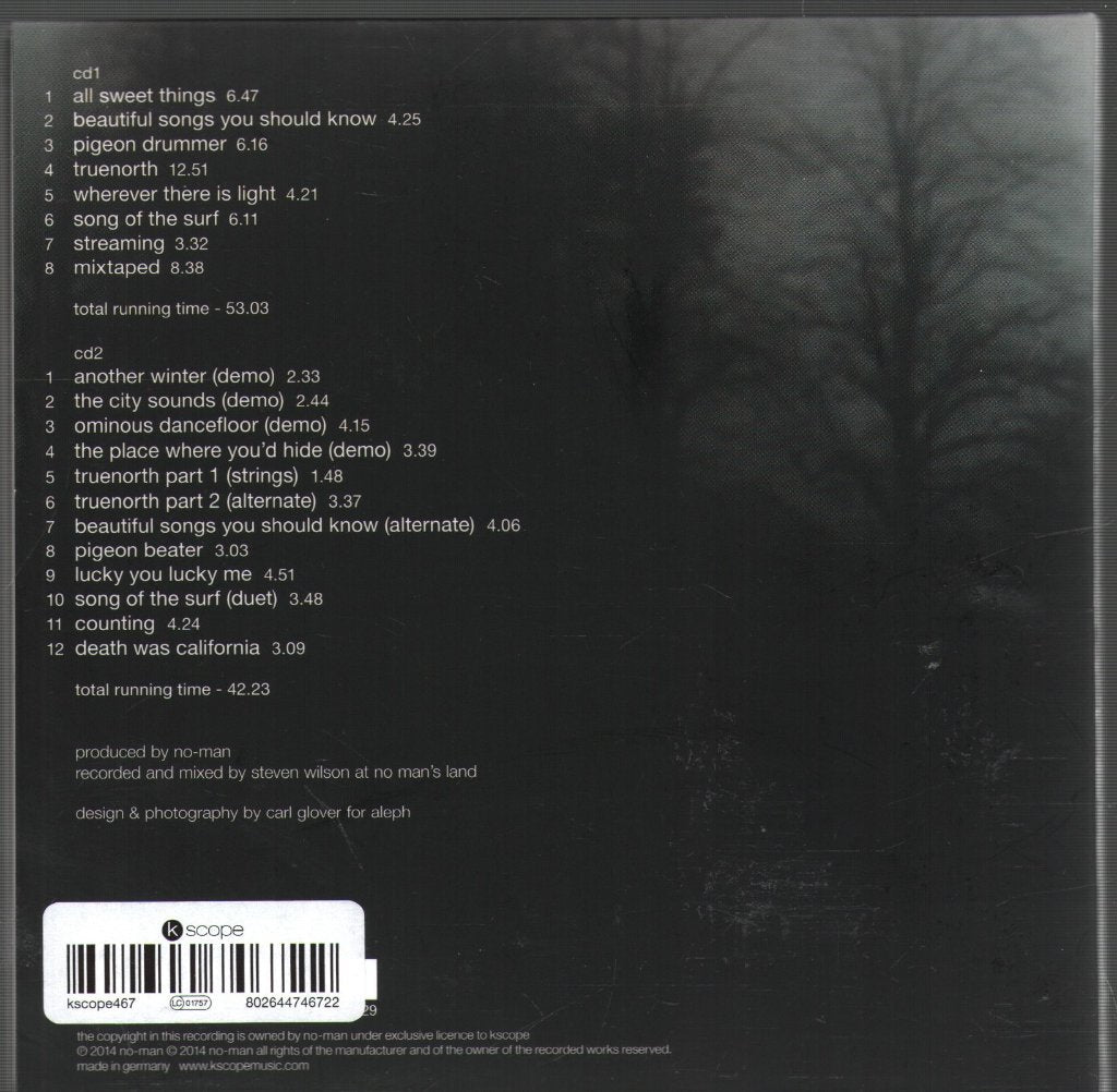 No-Man - Schoolyard Ghosts - Double Cd