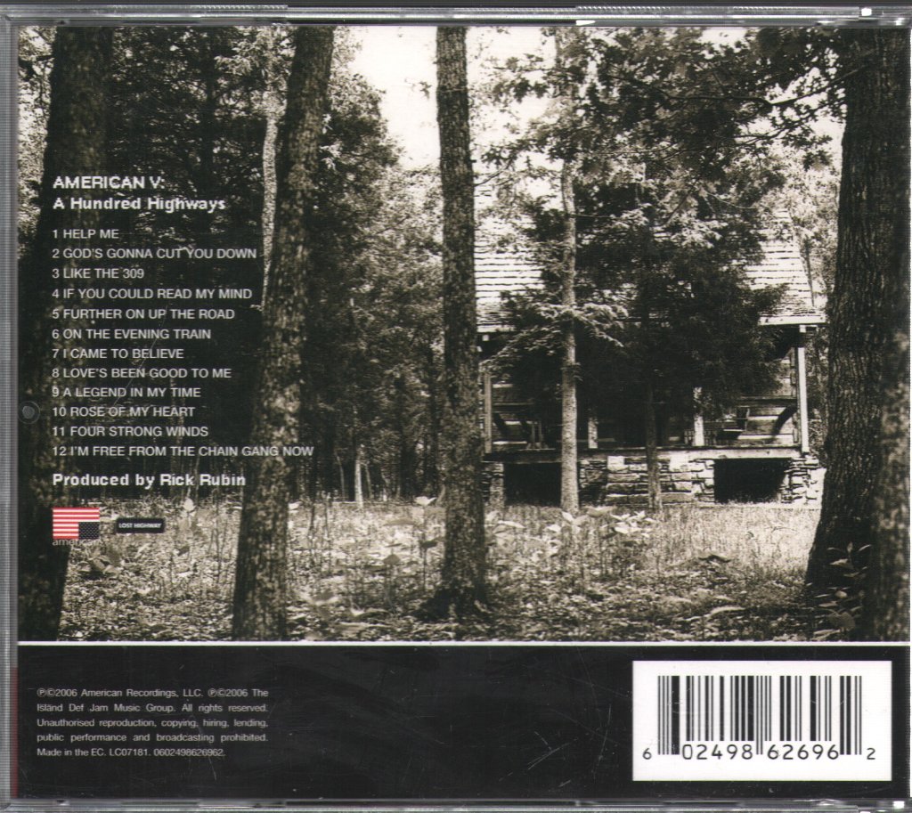 Johnny Cash - American V: A Hundred Highways - Cd