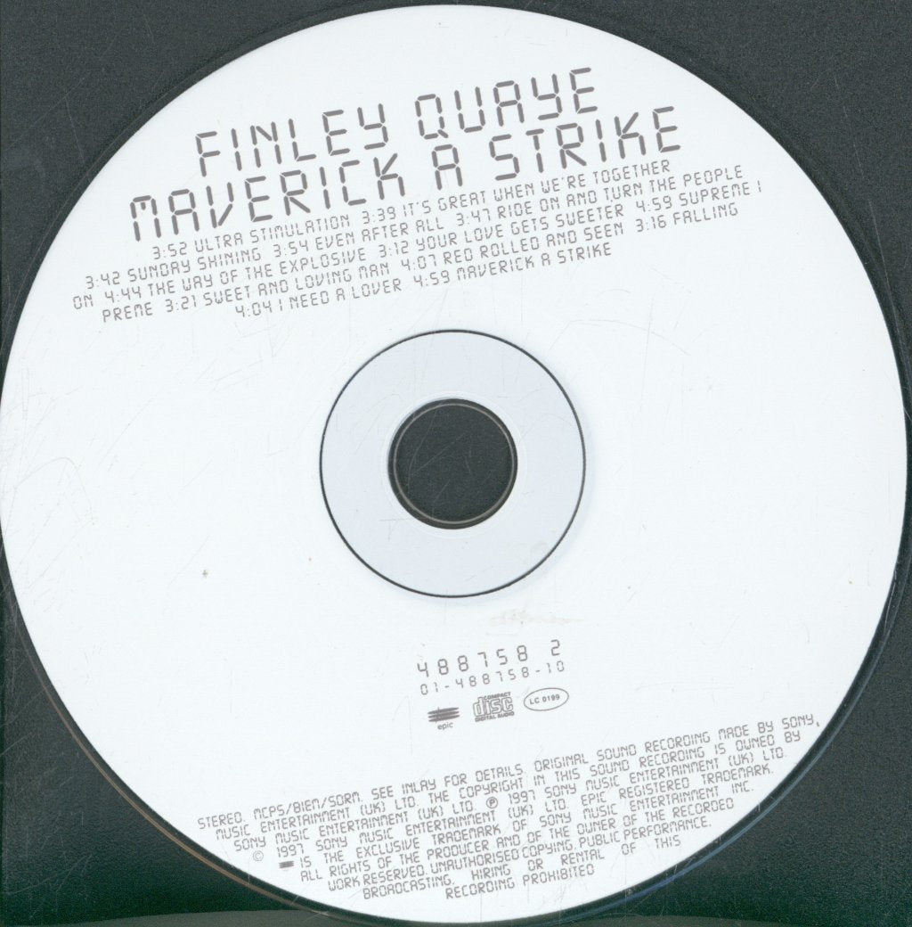 Finley Quaye - Maverick A Strike - Cd