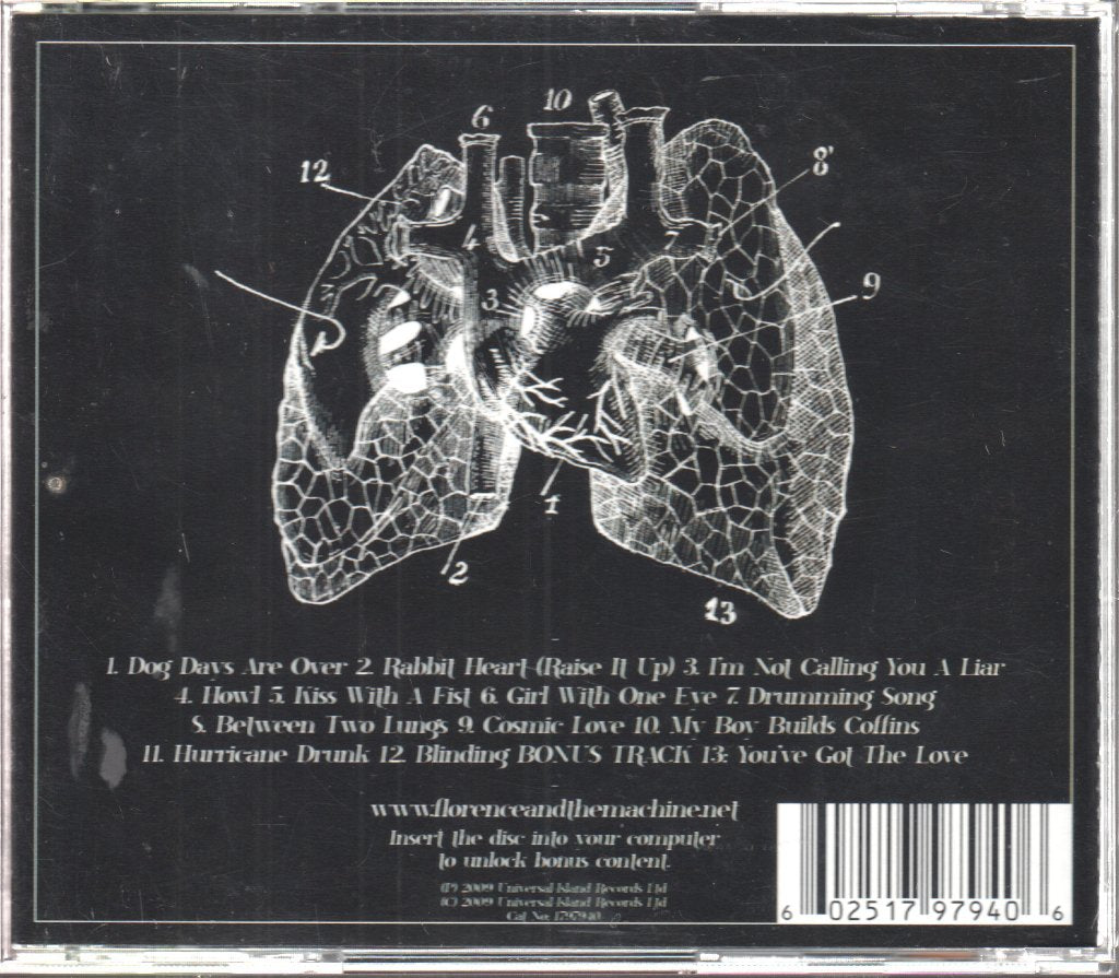 Florence And The Machine - Lungs - Cd
