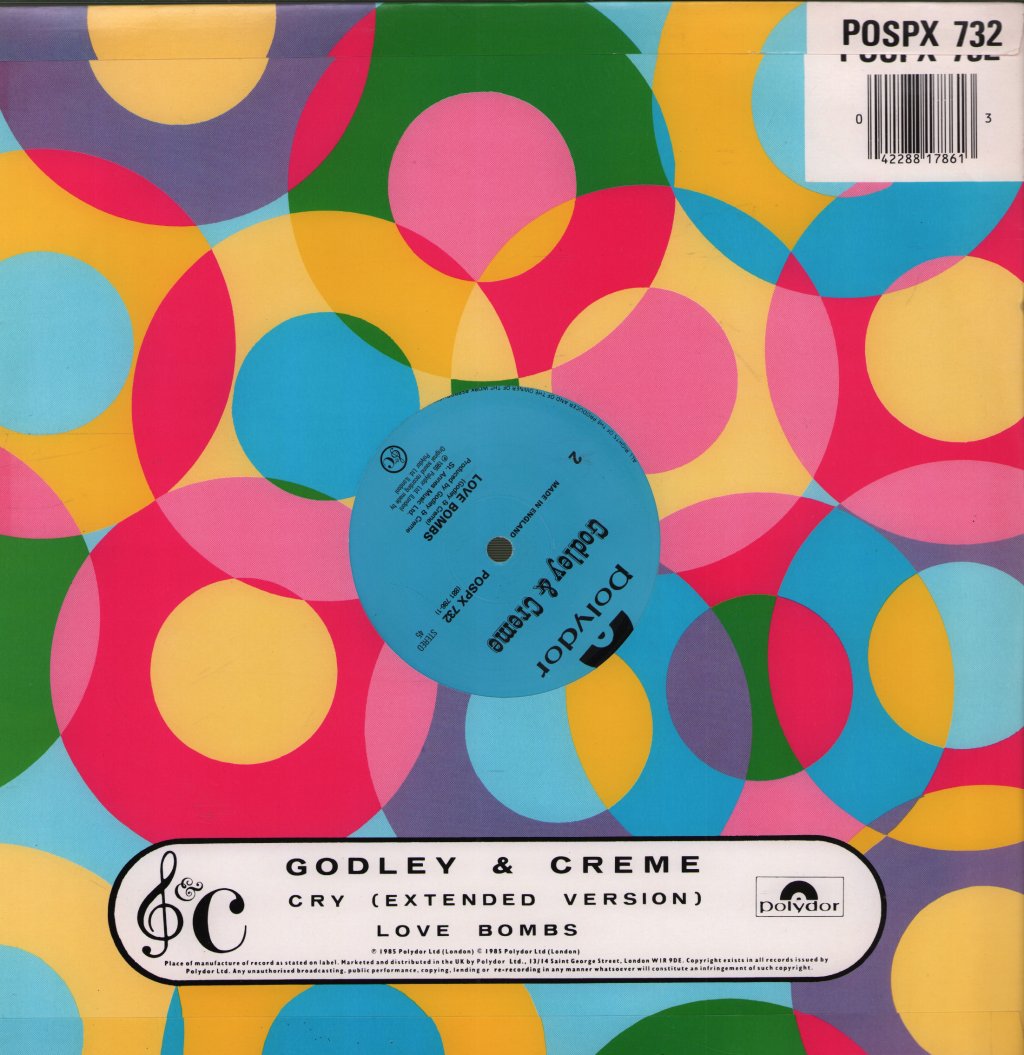 Godley And Creme - Cry - 12 Inch