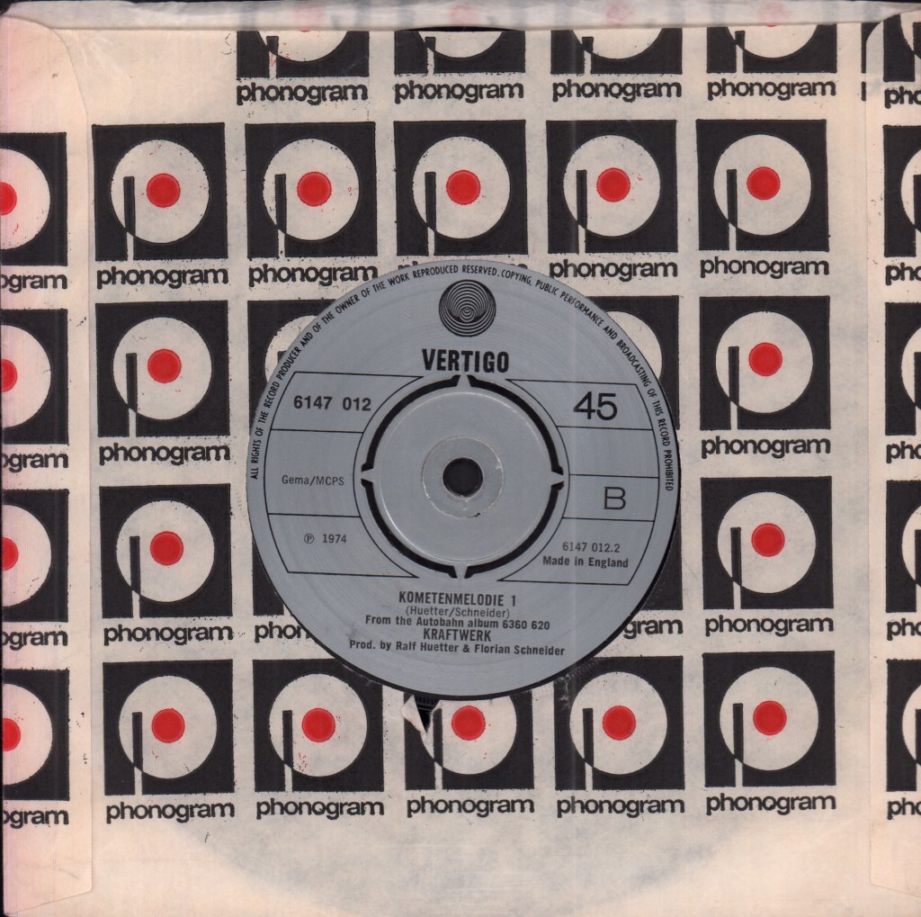Kraftwerk - Autobahn - 7 Inch