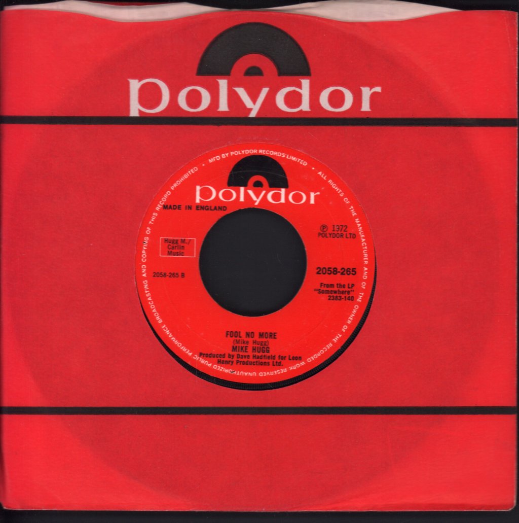 Mike Hugg - Blue Suede Shoes Again - 7 Inch