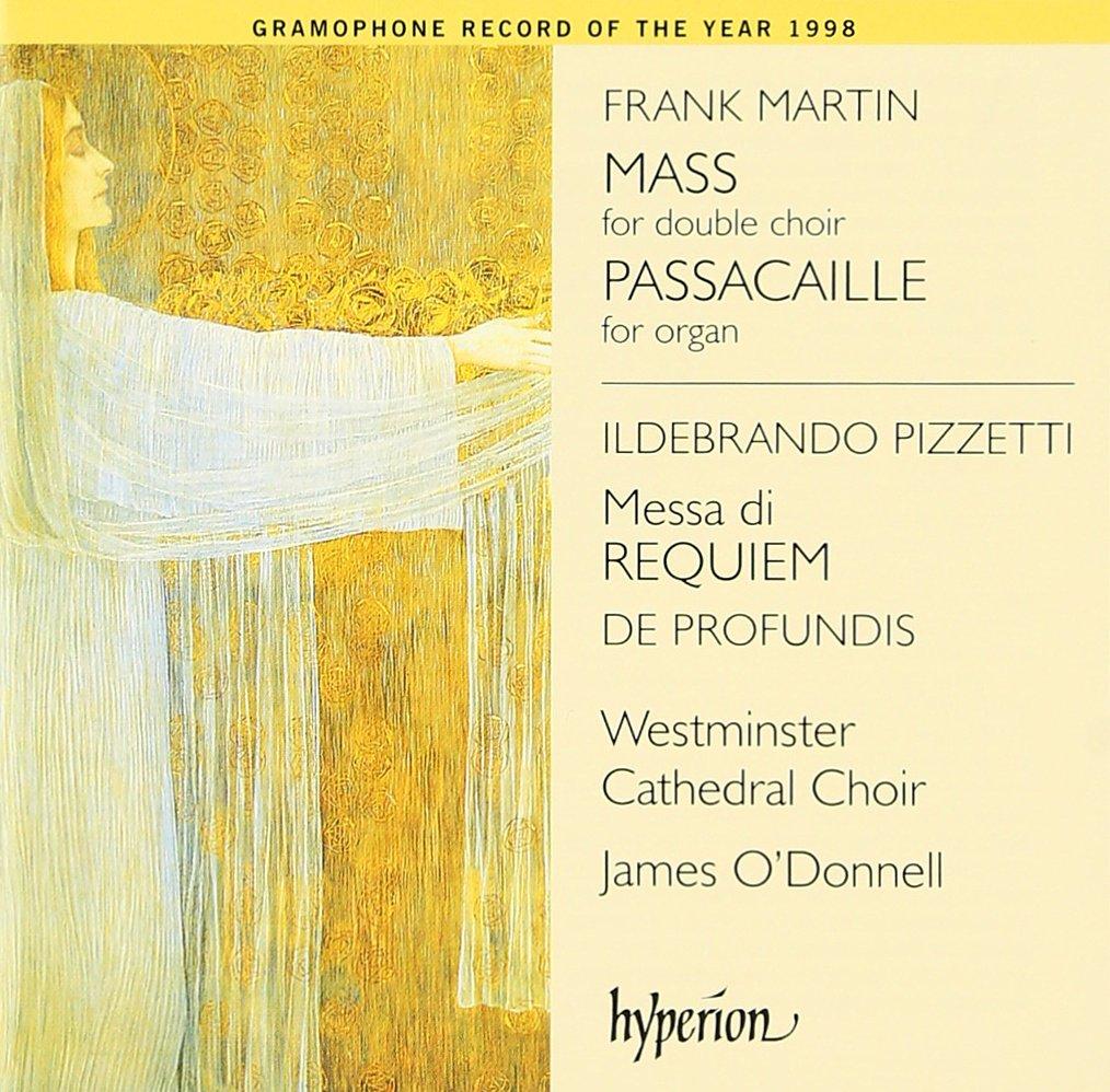 Frank Martin - Martin/Pizzetti: Sacred Choral Works - Cd