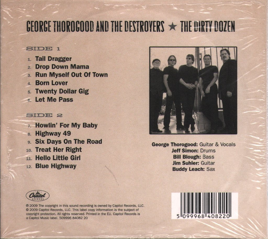 George Thorogood & The Destroyers - Dirty Dozen - Cd