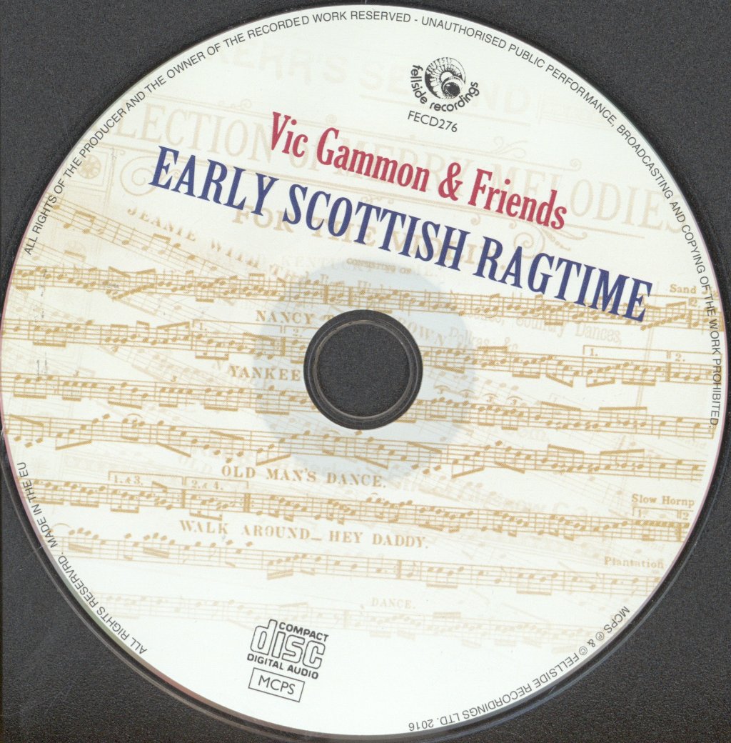 Vic Gammon and Friends - Early Scottish Ragtime - Cd