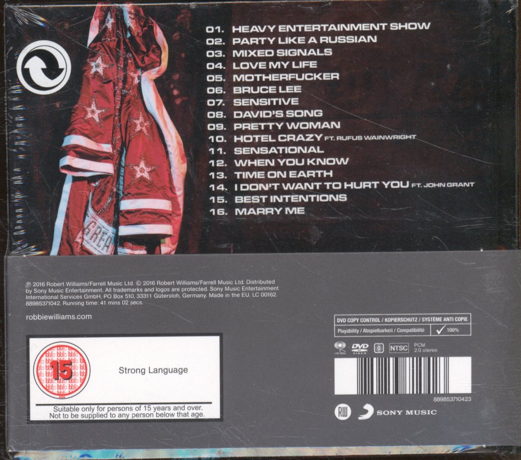 Robbie Williams - Heavy Entertainment Show - Cd