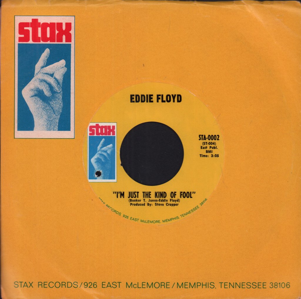 Eddie Floyd - I've Never Found A Girl - 7 Inch