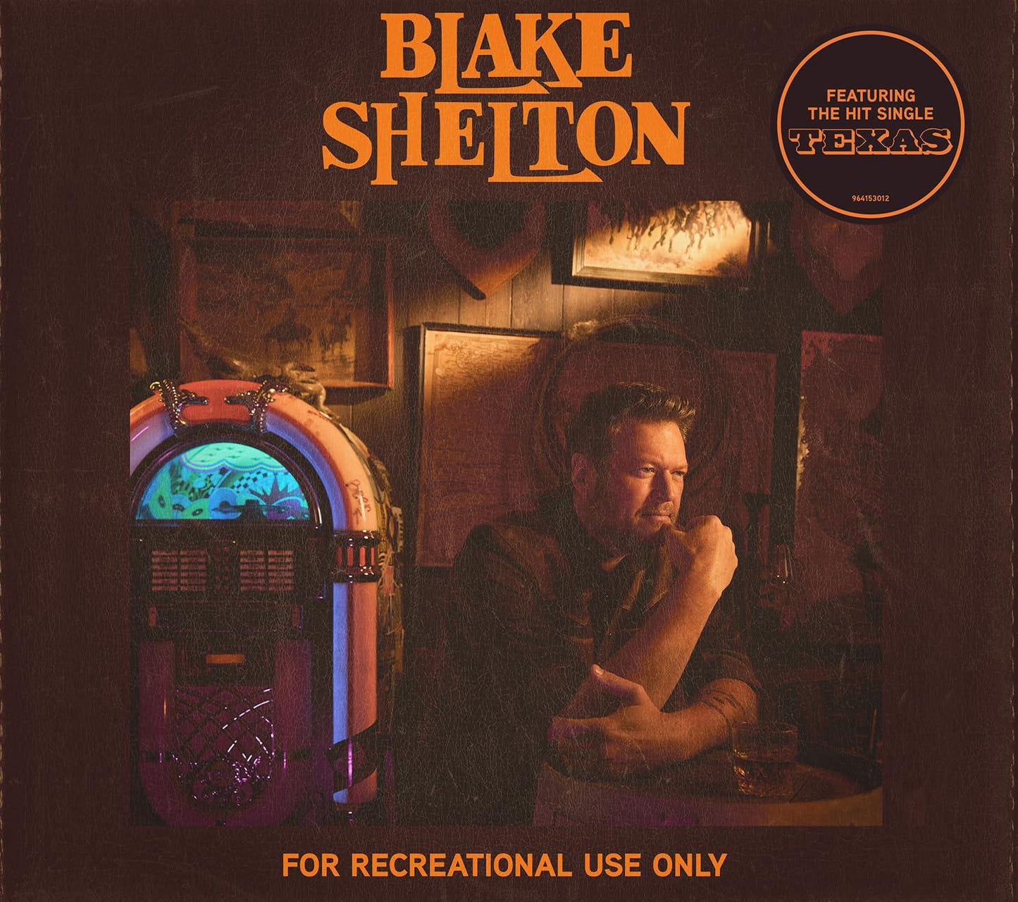 Blake Shelton - For Recreational Use Only - Cd