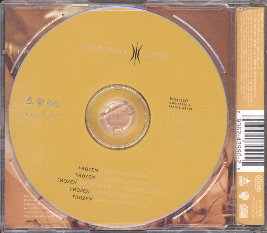Madonna - Frozen - Cd