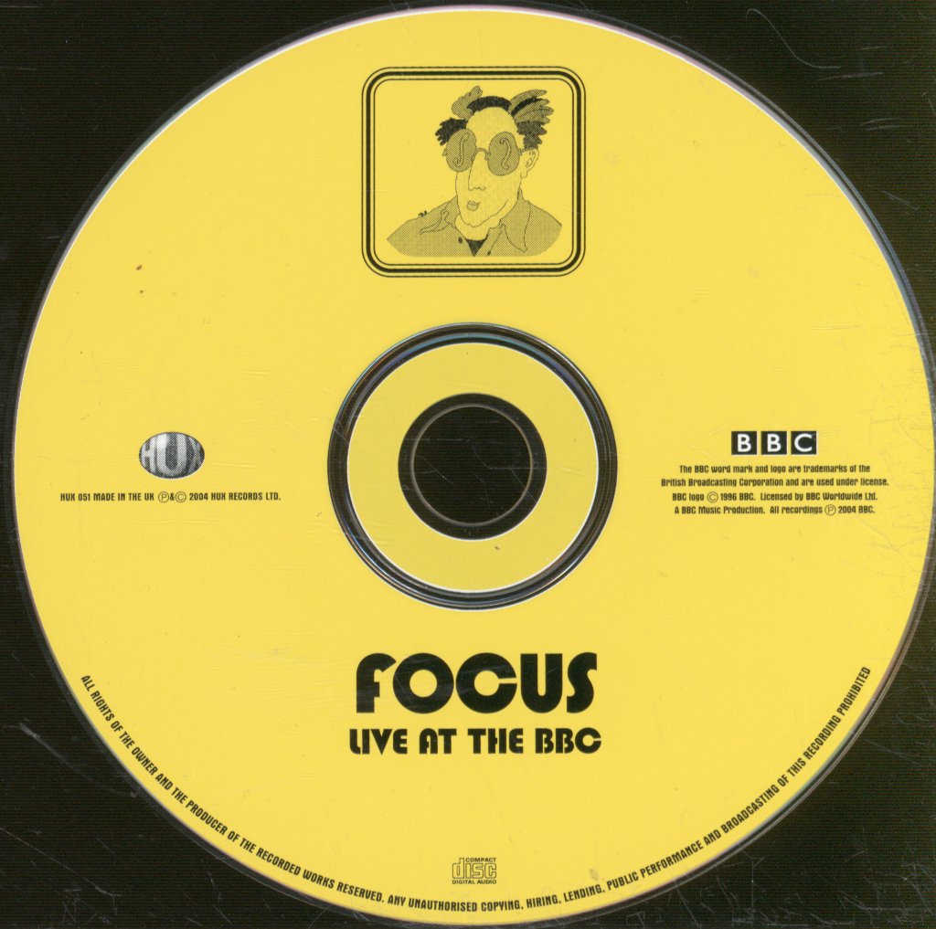 Focus - Live At The BBC - Cd