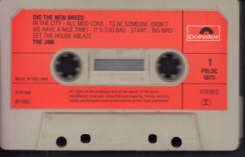 Jam - Dig The New Breed (Live) - Cassette