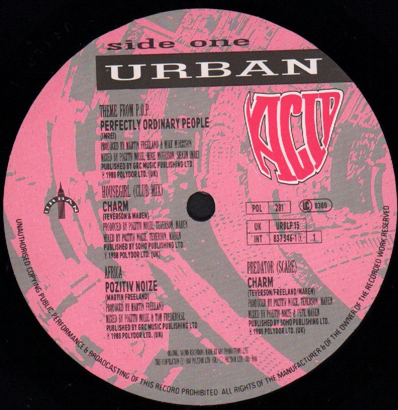 Various Artists - Urban Acid - Lp
