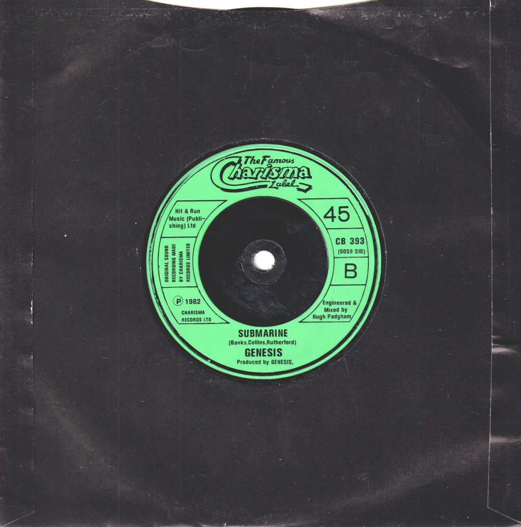 Genesis - Man On The Corner - 7 Inch