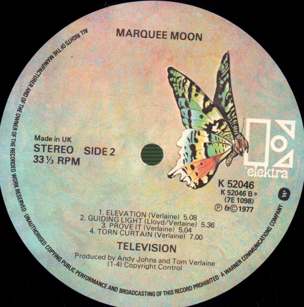 Television - Marquee Moon - Lp