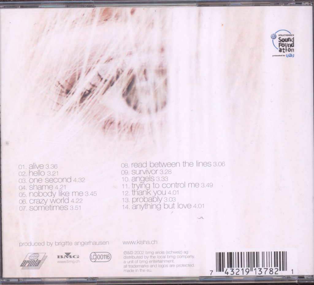 Kisha - Crazy World - Cd